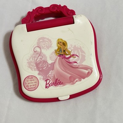 Barbie Little Learner Laptop Interactive Numbers and Letters 8 Programs Mattel