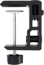 Heavy Duty Desk Clamp 1/2 Base Microphone Boom Arm Large Metal Table Mount