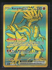 Pokemon 2024 Paldean Fates Koraidon EX UR HR #245/91