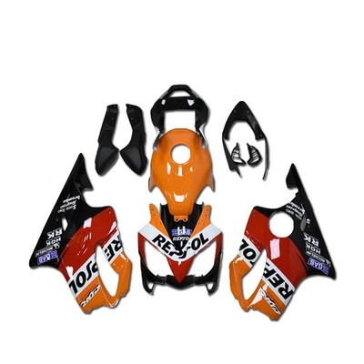 FM Injection Orange Repsol Fairing Mold Fit For Honda 2001-2003 CBR600F4I m008