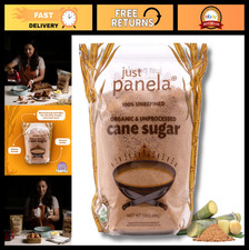 Organic Unrefined Cane Sugar 5lb | 100% Raw P...