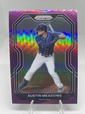 2021 Panini Prizm - Austin Meadows #38 Purple Prizm