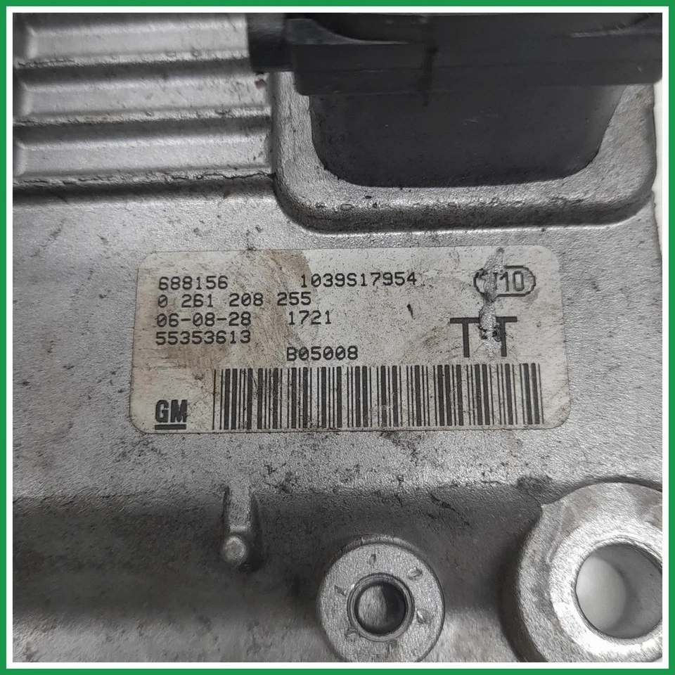 Centralina Motore Iniezione Bosch 0261208255 Opel Meriva A 55354330 2004 2010   - Immagine 3 di 4