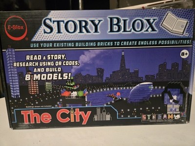 E-blox Story Blox - The City 8 Models New In Box