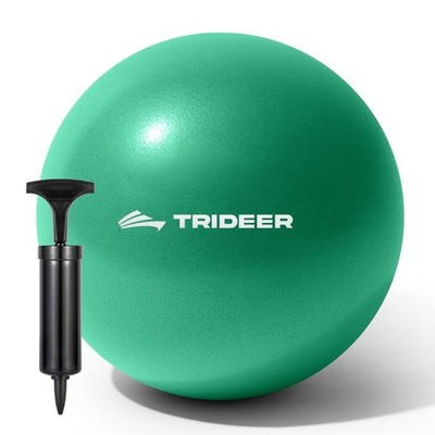 Trideer Exercise Ball for Physical Therapy, 9 Inch 9 inch, Green (with pump)