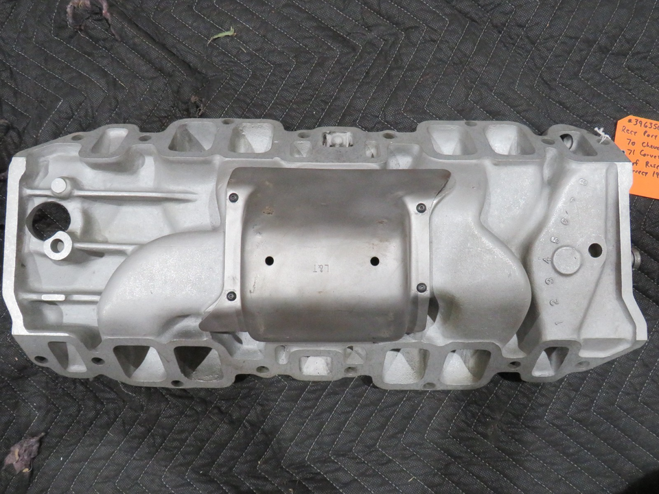 70-71 GM Alum Rect Port Intake Manifold #3963569---LS6 454/L78 396 ...