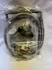 SAMODRA Bidet installation Accessory Set 7/8 Metal T Adaptor Hose Fixing Plates