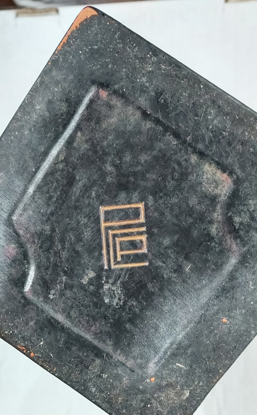 Terracotta Tall Vase Vintage Acanthus Leaves Marked PCP | eBay