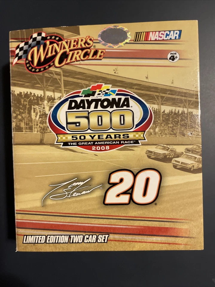 LOT = 5 NASCAR Winner's Circle 2008 Daytona 500 50 Yrs 2 Car Set #88,48,20,29,24 - Image 4 of 4