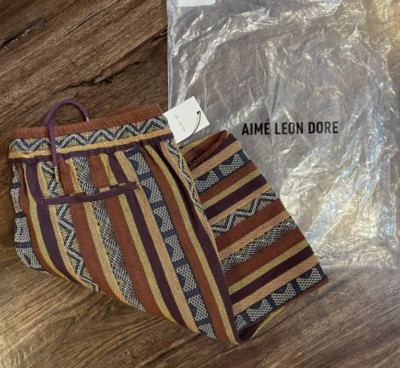 Pantalon Aime Leon Dore Coloré à Rayures - Taille M - Coupe Regular En Coton