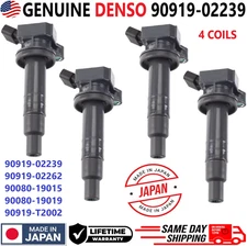 OEM DENSO Ignition Coils For 2000-2008 Toyota Pontiac Chevrolet 1.8L 90919-02239