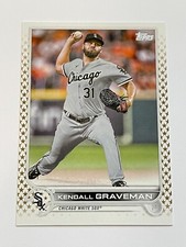 2022 Topps Baseball Gold Stars #515 - Kendall Graveman - Chicago White Sox