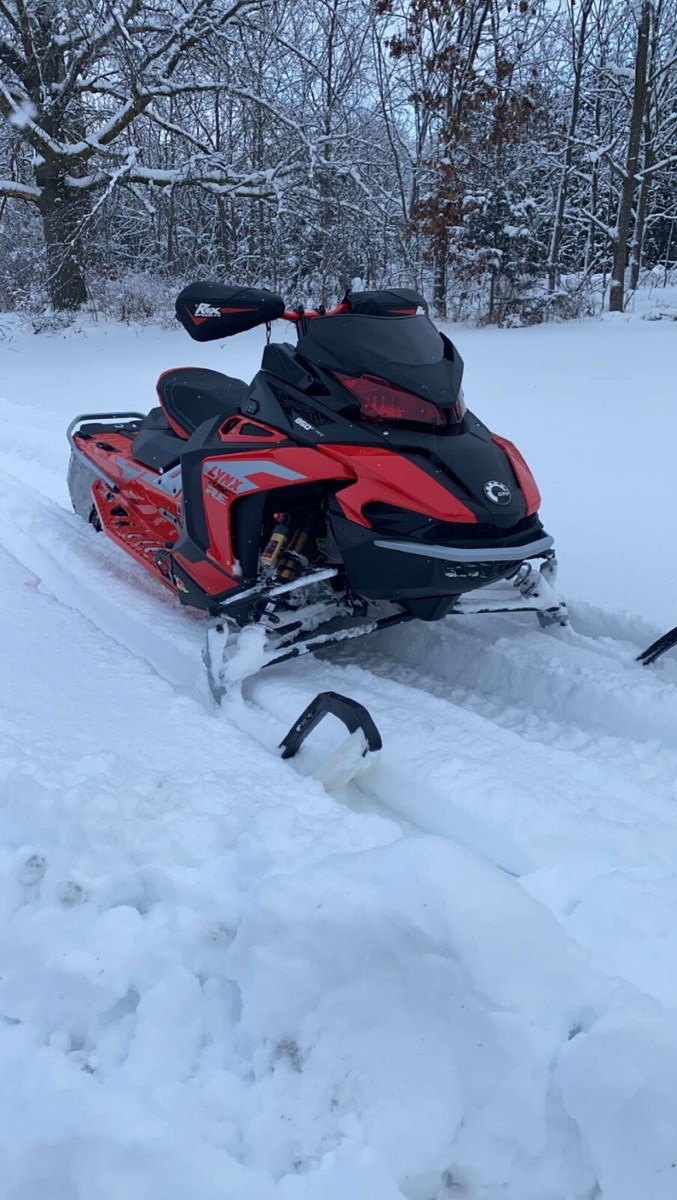 Red Tint Headlight Covers by 213 Parts Fits Arctic Cat, Ski-Doo