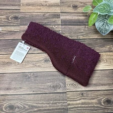 Lululemon Ombre Knit Textured Ear Warmer NWT ONE SIZE (Red Merlot)