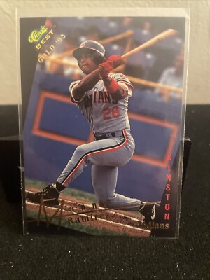 1993 Classic Best Gold Manny Ramirez #124 Minor League, Cleveland Indian
