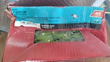 ACE Plastic Cap Roofing Nails 1-1/4" ~ Case of 2000