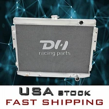 3 Row Aluminum Radiator Fits 1973-1978 Chrysler Dodge Charger/Monaco 7.2L V8#503