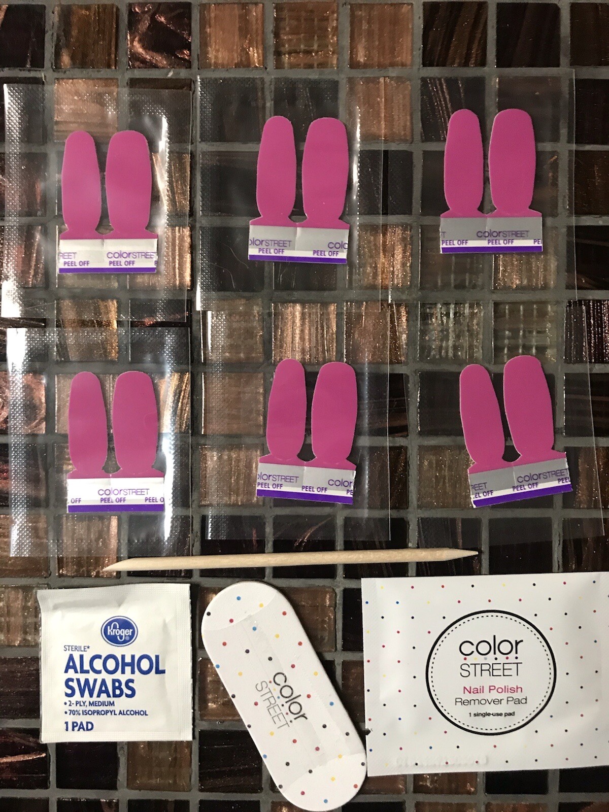 Color Street Key West Is Best Lot Of 6 New Twosies Samples Accents eBay