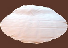 NAPPE RONDE BLANCHE POLYESTER  diamètre 180cm (J05)