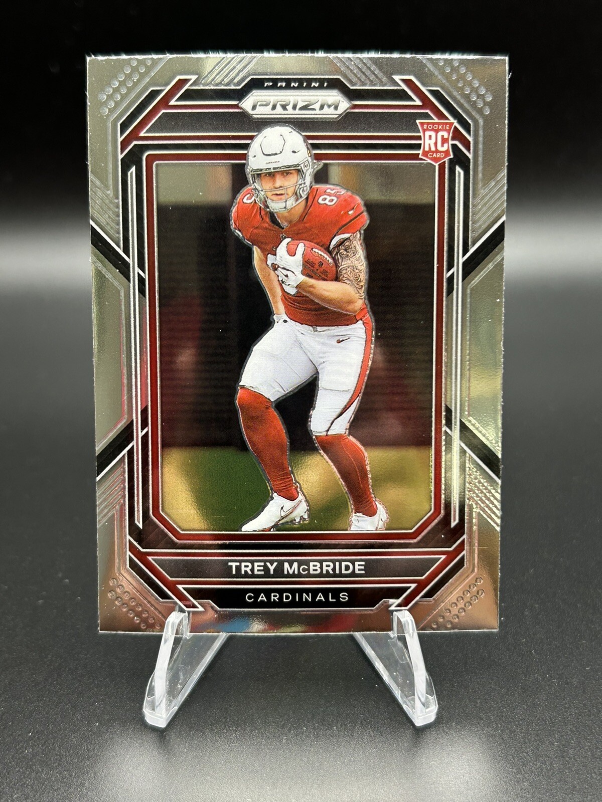 2022 Panini Prizm Trey McBride Rookie Card RC Arizona Cardinals #327