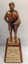 1982 George Woolf Memorial Jockey Award Patrick Valenzuela Horse Racing