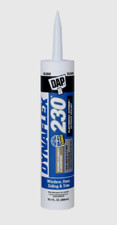 Dap DYNAFLEX 230 CLEAR Silicone Door Trim Window Sealant 10.1 oz. 18304