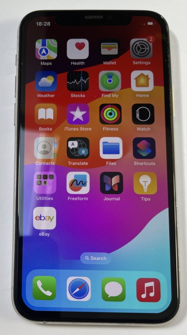 Apple iPhone 11 Pro - 256GB - Silver (Unlocked) A2215 (CDMA + GSM
