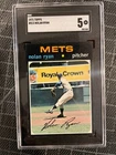 1971 TOPPS #513 NOLAN RYAN NEW YORK METS BASEBALL CARD SGC 5 EX NICE