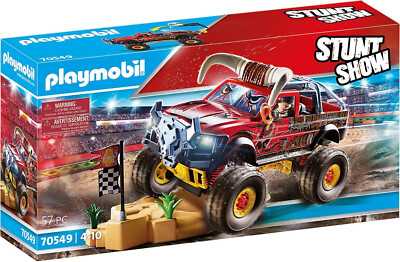Original PLAYMOBIL  Stunt Show 70549 - Monster Truck With Horns