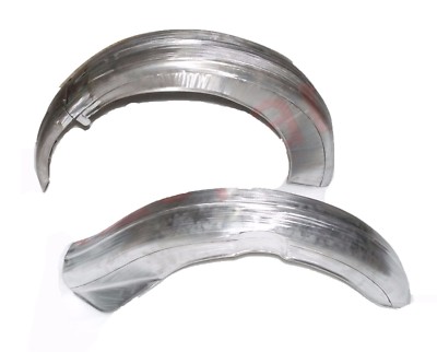 Ariel VB600 Front & Rear Mudguard Fender Raw Steel For Girder fork Models