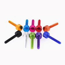 6 -32 20mm Set Screws DIY Aluminium Knurled Thumb Screw Flat Thumb Screws