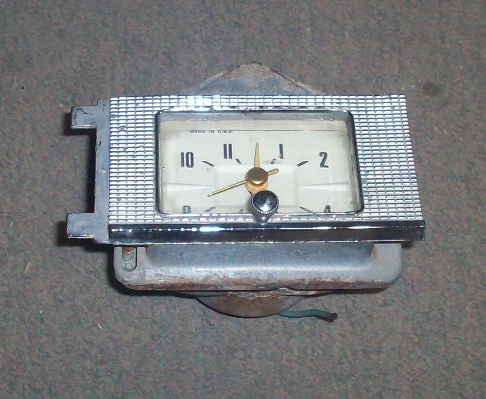 1958 58 Ford Galaxie Clock Used OEM For Parts Only eBay