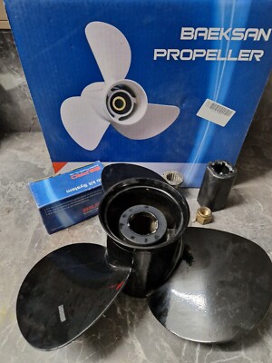BS.PRO Aluminiumpropeller 14 x 10 + Nabenkit 15 Zahn Mercury Mariner TOP mit OVP