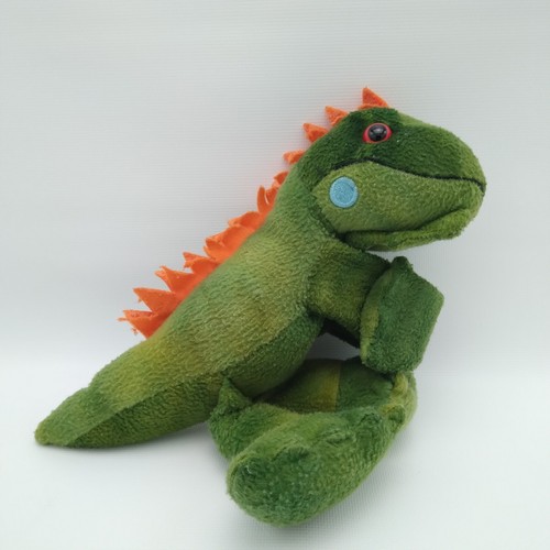 Pulsera de peluche Wild Republic Iguana abrazador bofetada verde 9" juguete suave lagarto - Imagen 1 de 7