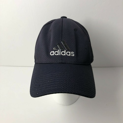 Men's Adidas Fitted Hat Navy Blue 