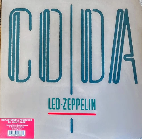 LED ZEPPELIN - CODA - 180-GRAM VINYL LP " NEW, SEALED " REMASTERED
