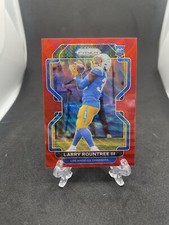 2021 PANINI PRIZM LARRY ROUNTREE III RC Red Wave 141/149 LA CHARGERS