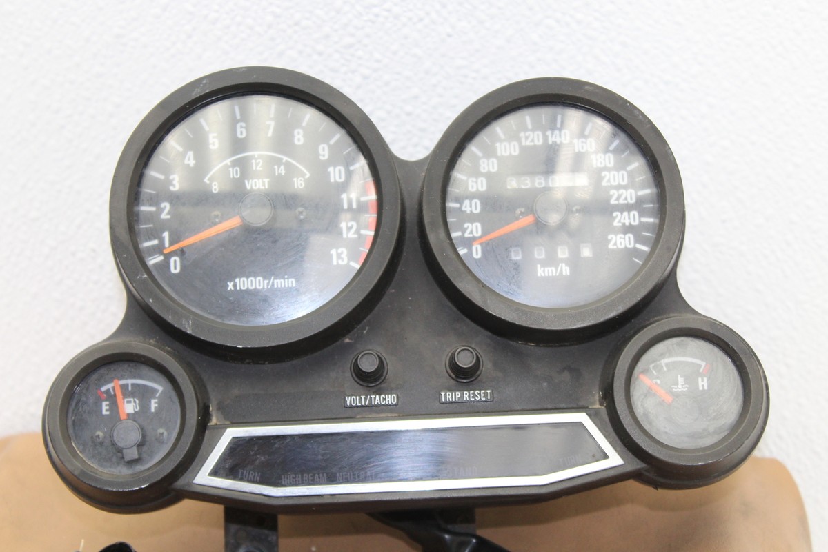 1985 KAWASAKI ZX750 GPZ (#422) SPEEDOMETER TACHOMETER GAUGES METER