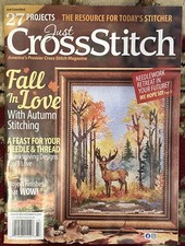 Just Cross Stitch Magazine Autumn 2024 Fall In Love