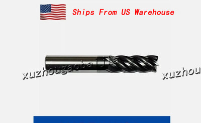 5/8'' 4 Flute Carbide End Mill TiAlN Coated | CNC Milling Tool | USA | Free Shipp
