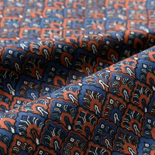 SOULEIADO Alhambra Cotton Fabric Vintage Style French Provence W110cm per 50cm