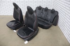 2014 Tesla Model S P85 Leather Seats Set Black Oem 2014 Tesla Model S P85 Leather Seats Set Black Oem