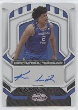 2022-23 Panini Chronicles Draft Picks Pink Kenneth Lofton Jr #CRC-KLJ Auto 7y2