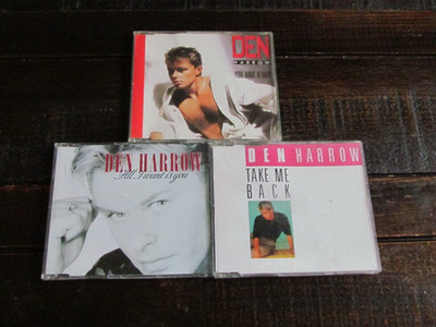 3 Maxi CDs Den Harrow - You have a Way, Take me back, All I want is you