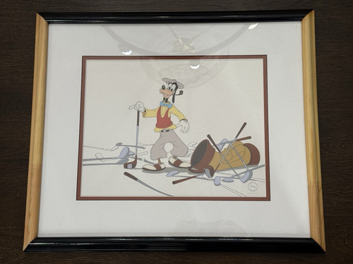1944 Disney Limited Edition Framed Lithograph Goofy Golfer "How To Play Golf" - Bild 1 von 7
