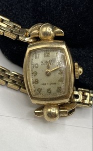 Vintage Women's Gruen 10k Gold Filled Manual Wind Analog 14mm Watch 14.6g