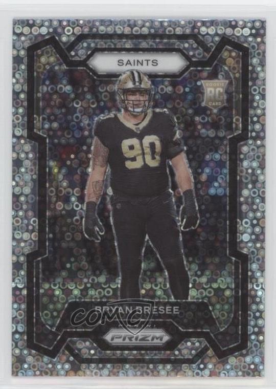 2023 Panini Prizm Rookies No Huddle Prizm Bryan Bresee #372 Rookie RC 0ud4