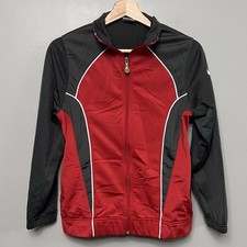 VTG Nike Youth Boys Red  Black Full Zip Jacket W/ Pockets Medium 10-12