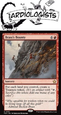 Brass's Bounty | Magic the Gathering MTG | Foundations | NM