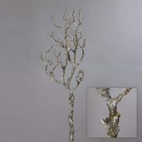 KüNstlicher Ast Dunkelbraun 90Cm Naturgetreuer Dekoast Dekozweig Ast Zweig